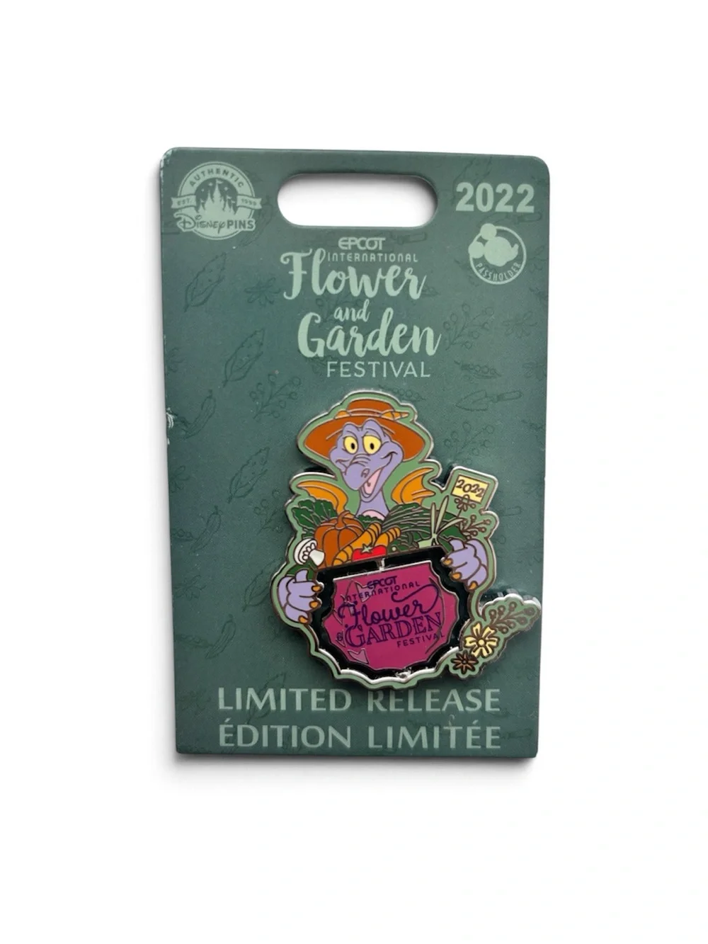 Figment Disney EPCOT Flower & Garden Festival 2022 Limited Release